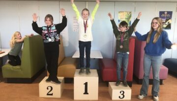Robbin en Maarten schooldamkampioenen